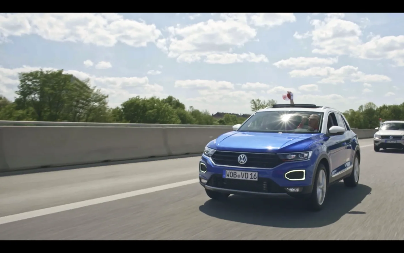 VW Fan-Kolonne